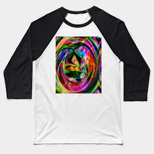 Crazy abstract 4, Baseball T-Shirt